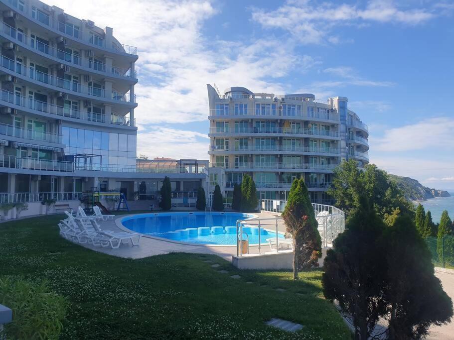 Studio Silver Terace With Sea View For 4 Person Byala  Exterior foto